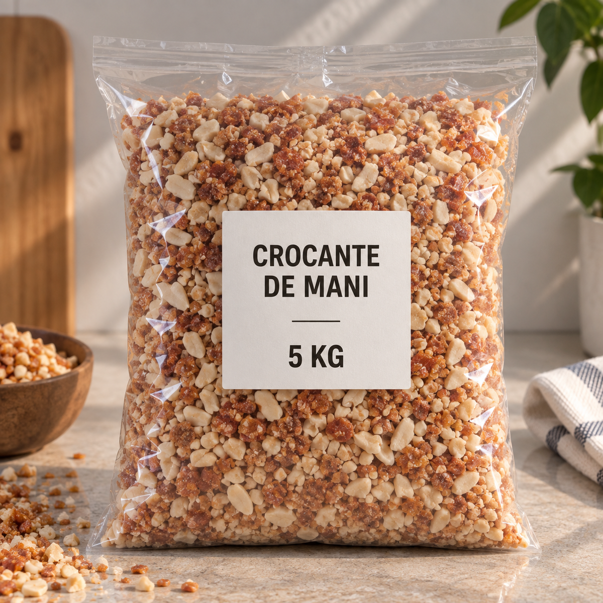 CROCANTE DE MANI  5 KG
