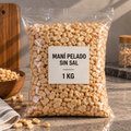 MANI PELADO SIN SAL  1 KG