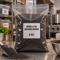 SEMILLA DE SESAMO NEGRO 1 KG