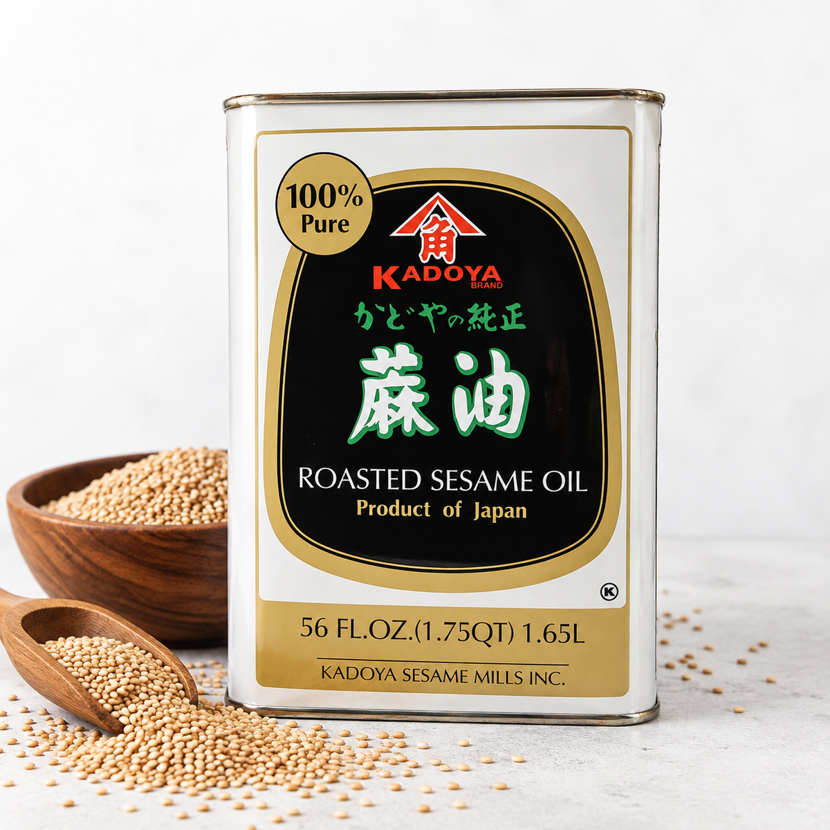 ACEITE DE SESAMO 100% PURO KADOYA 1.656 LITROS