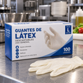 GUANTES LATEX  100 UNIDADES
