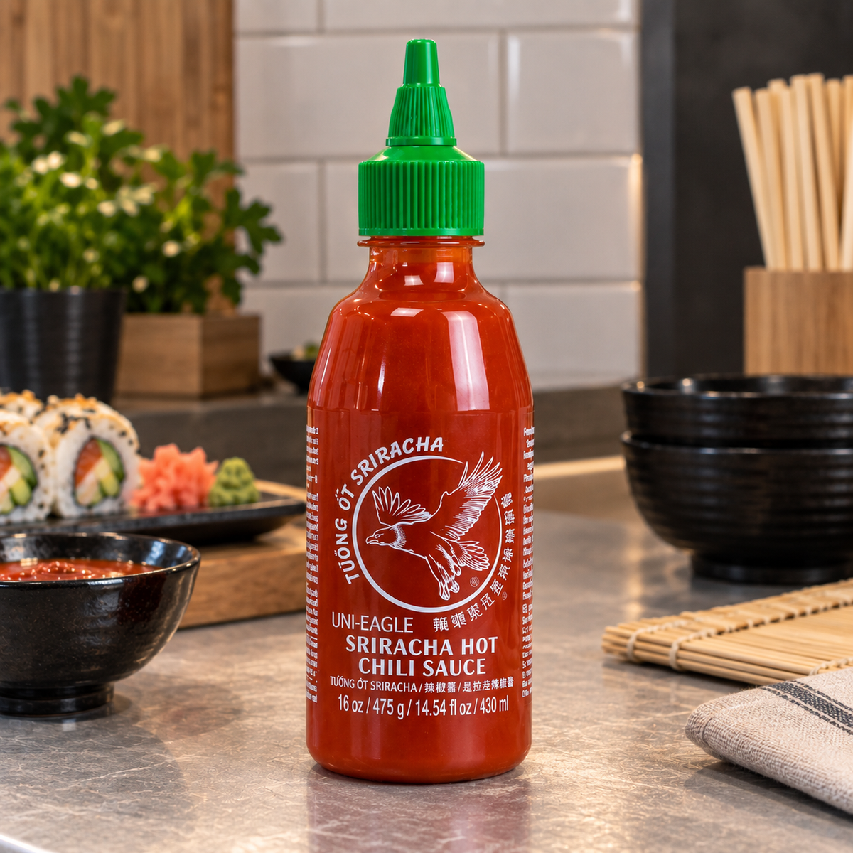 SALSA SRIRACHA HOT CHILLI SAUCE  475 GR