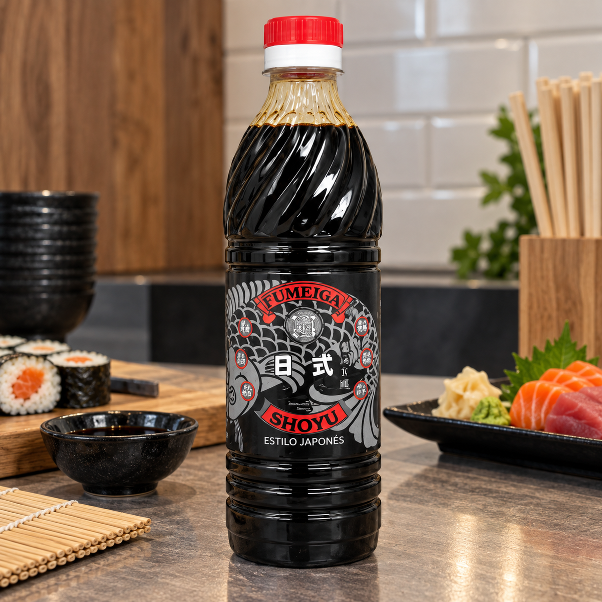 SALSA SHOYU  1 LITRO